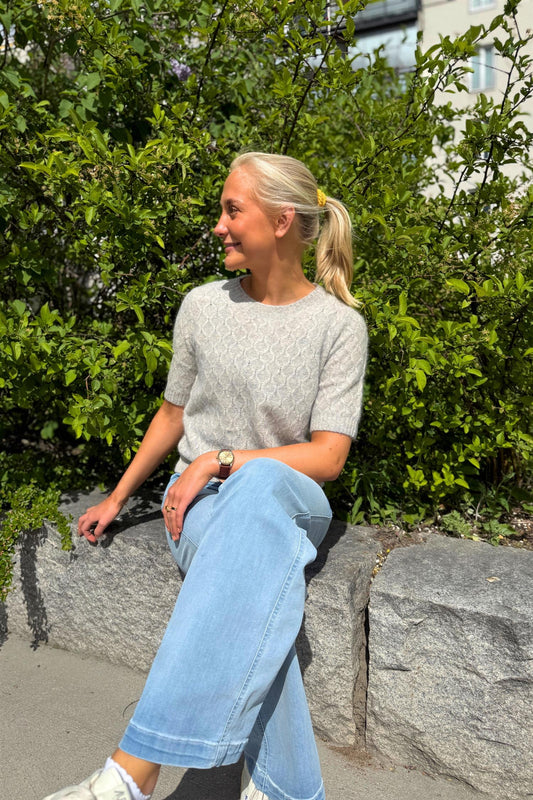 Odessa Sweater Grey Melange