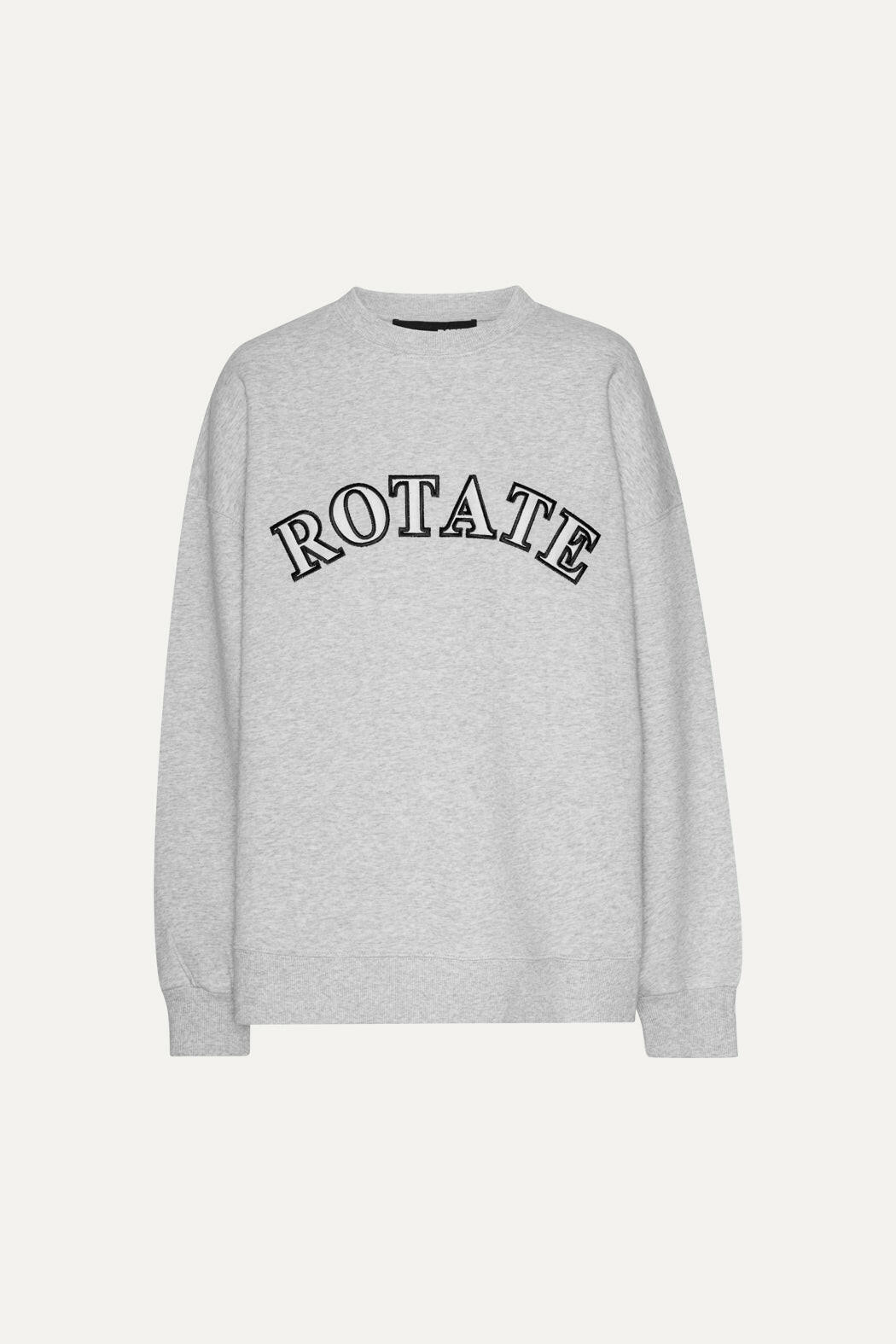 Sweat Logo Crewneck Light Grey Melange.