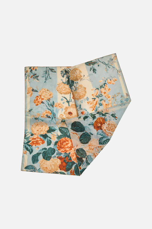 Light Small Elaine Scarf Blue