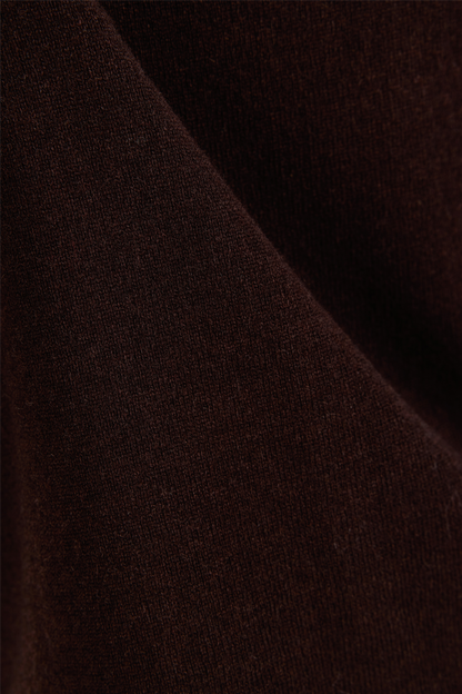 Indira SS Cardigan Coffee.