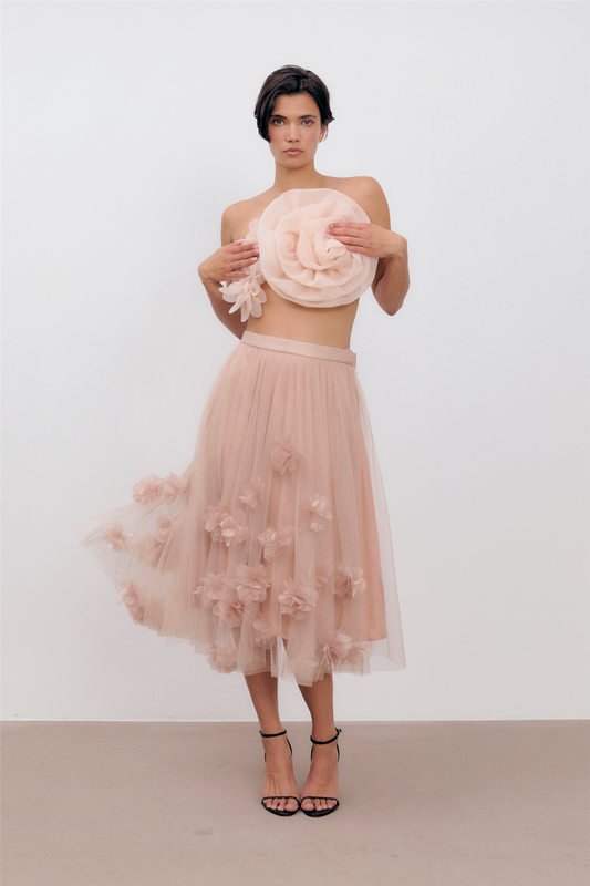 Flawless Rose Skirt Mink