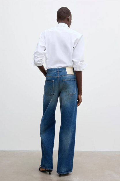 Baggy Fit Denim Vintage Blue.