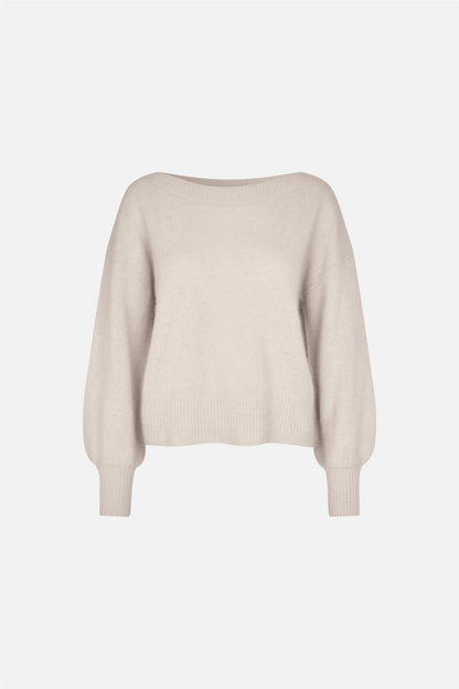 Malou Sweater Oatmeal Beige.
