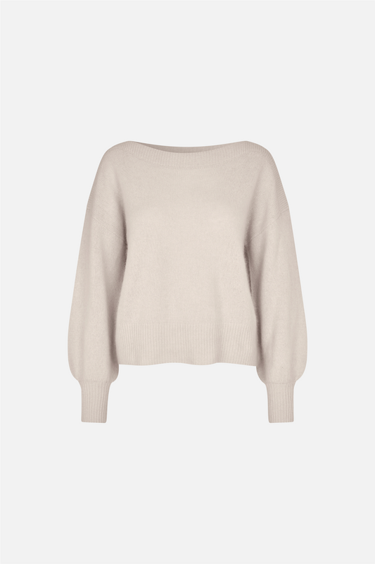 Malou Sweater Oatmeal Beige.