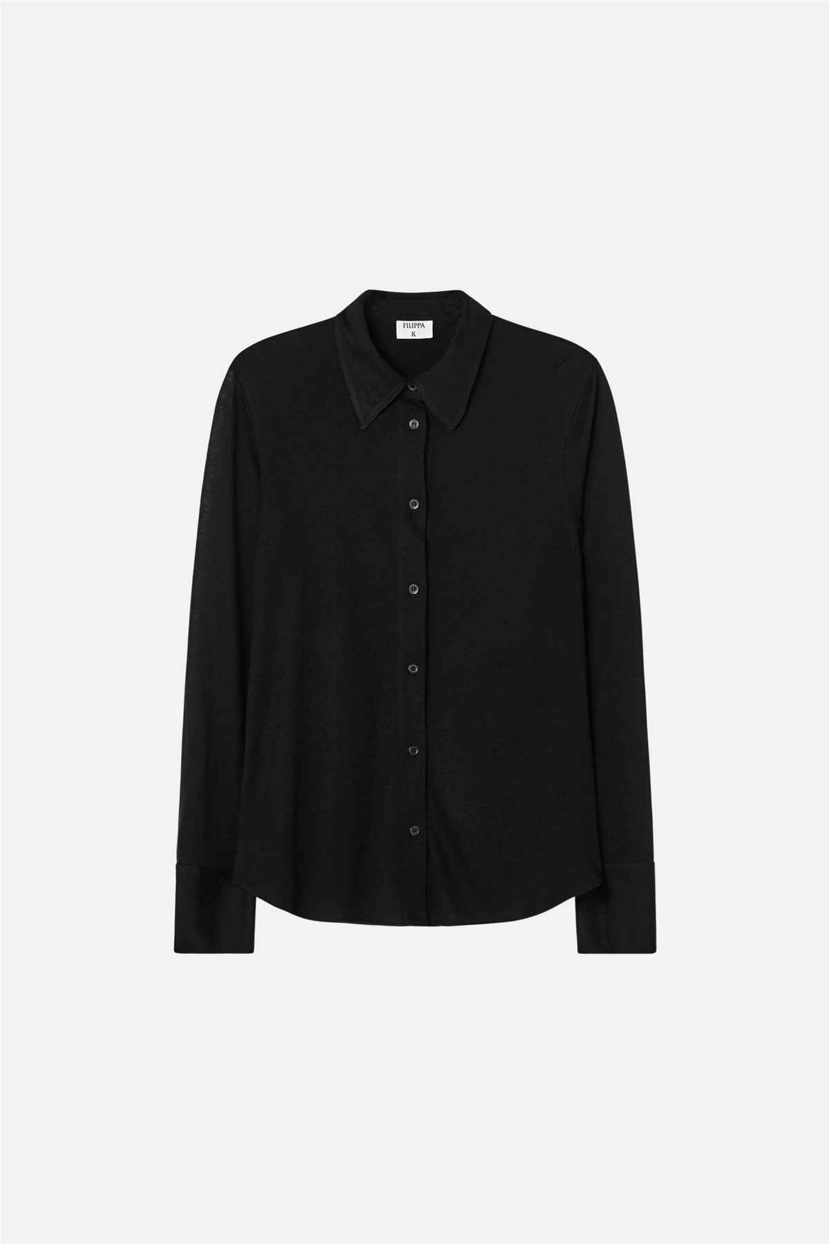 Lyocell Cashmere Shirt Black