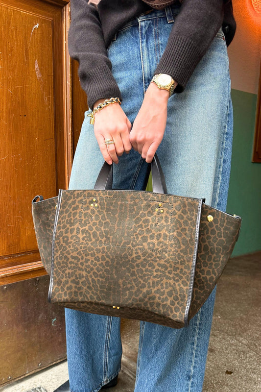 Leon M Imprime Leopard Naturel