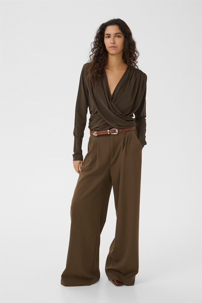 GZstacy MW pants Slate Black Melange.