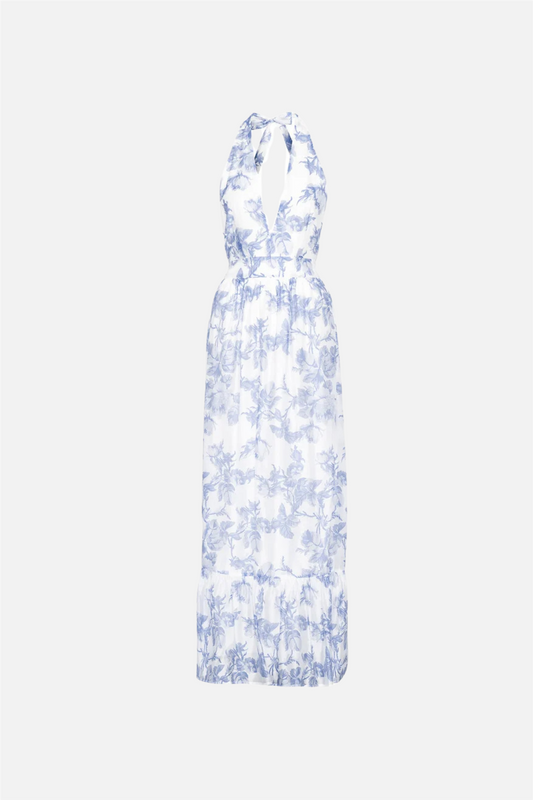 Tulip Maxi Dress Bluebell Bliss