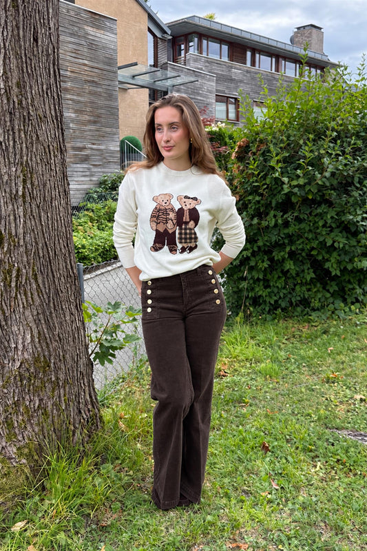 Giudith Cord Jeans Moro