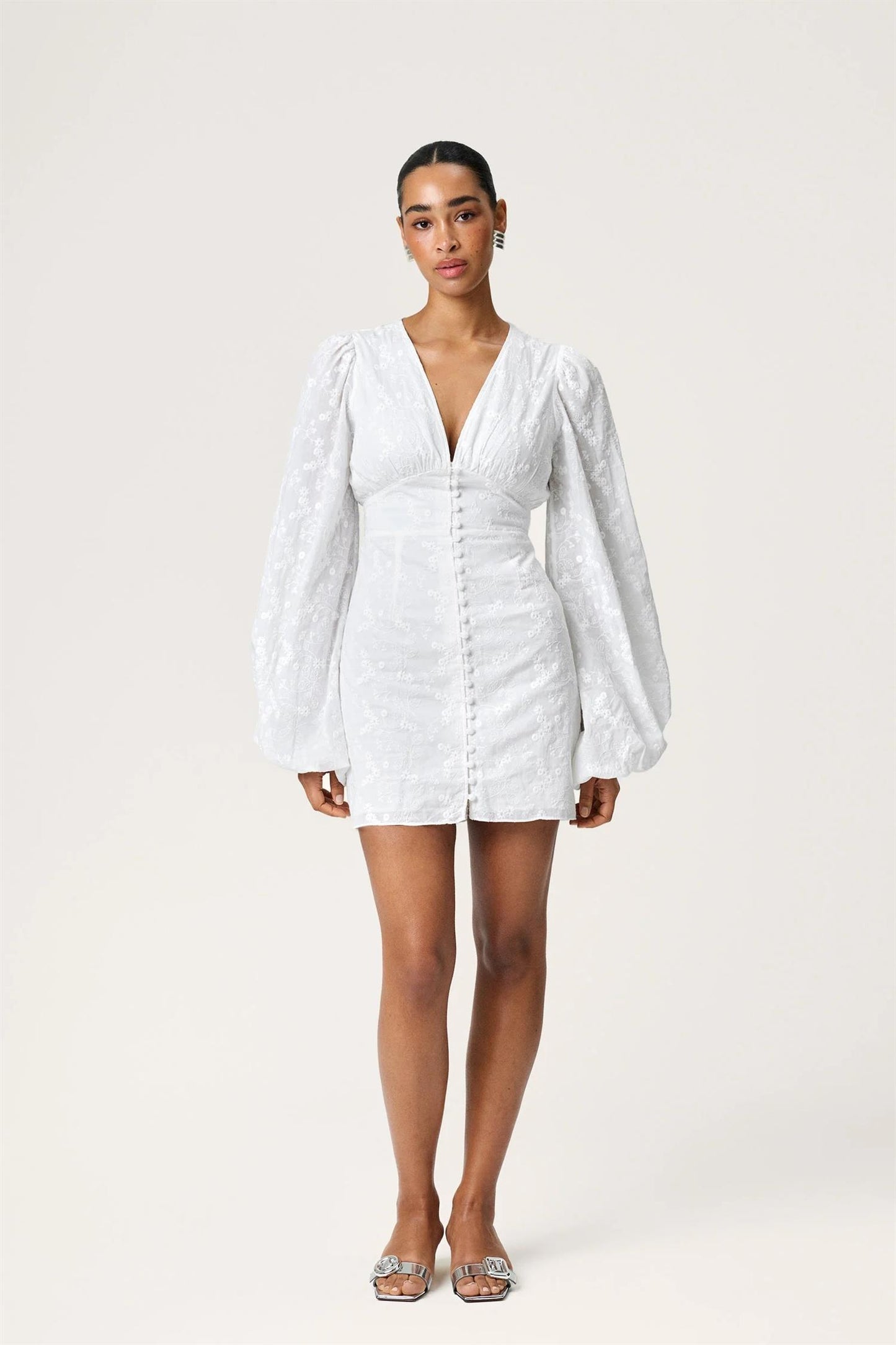 Florence Dress White