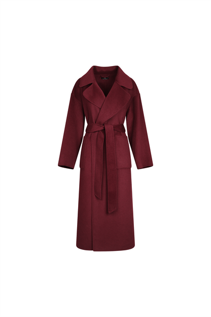 Ulla Coat Burgundy