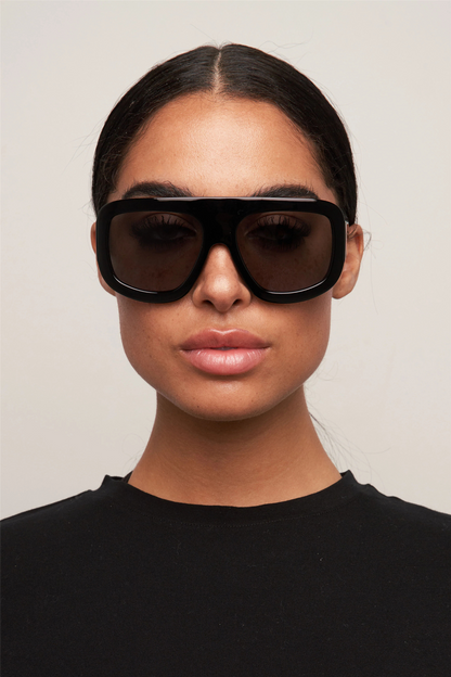 Vail Oversized Black/Smoke