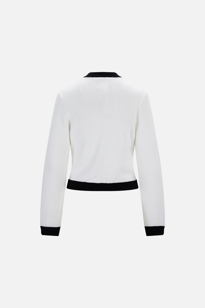 Rialta Cardigan Cream.