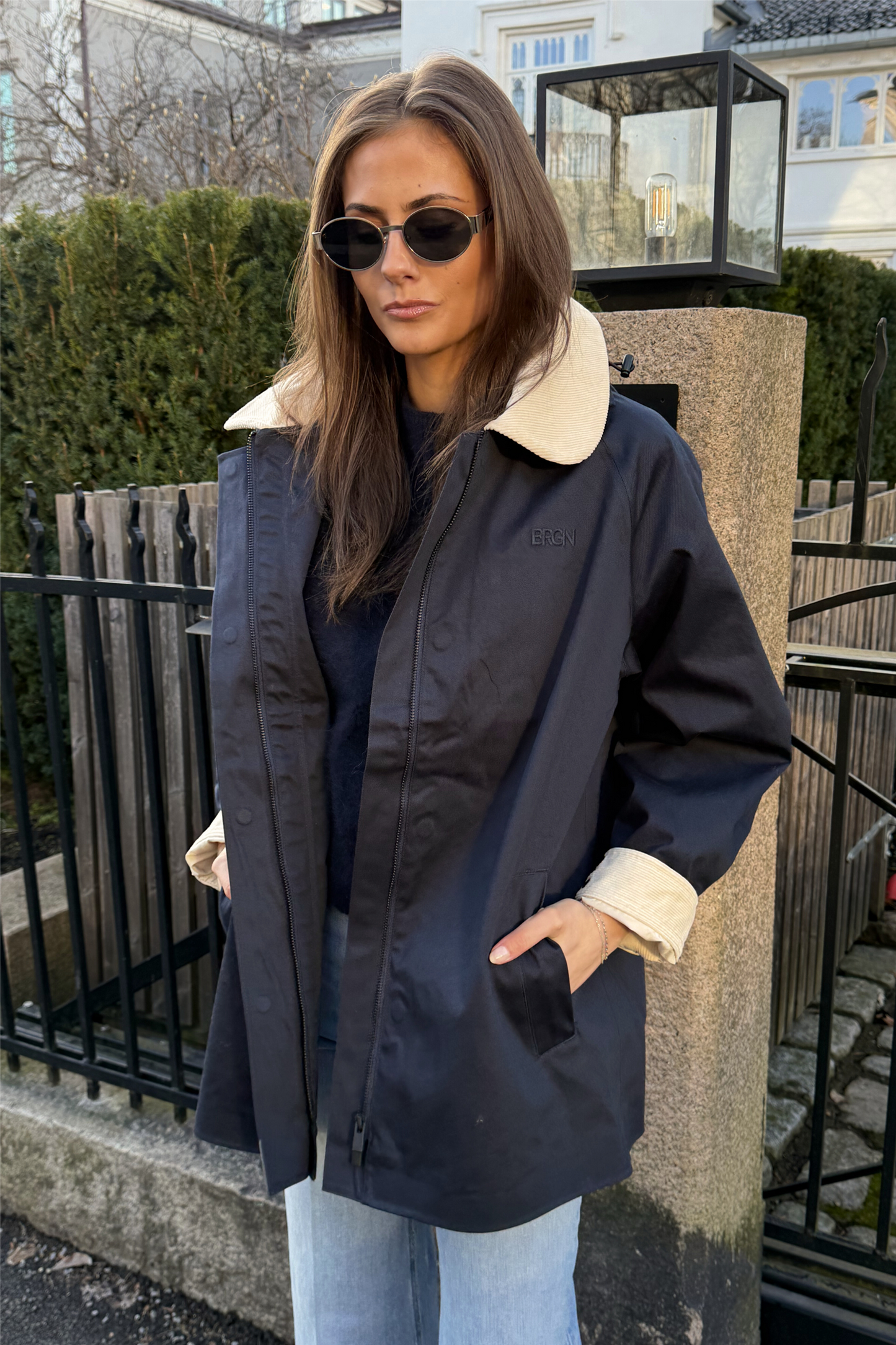 Bølgestorm jacket Dark Navy