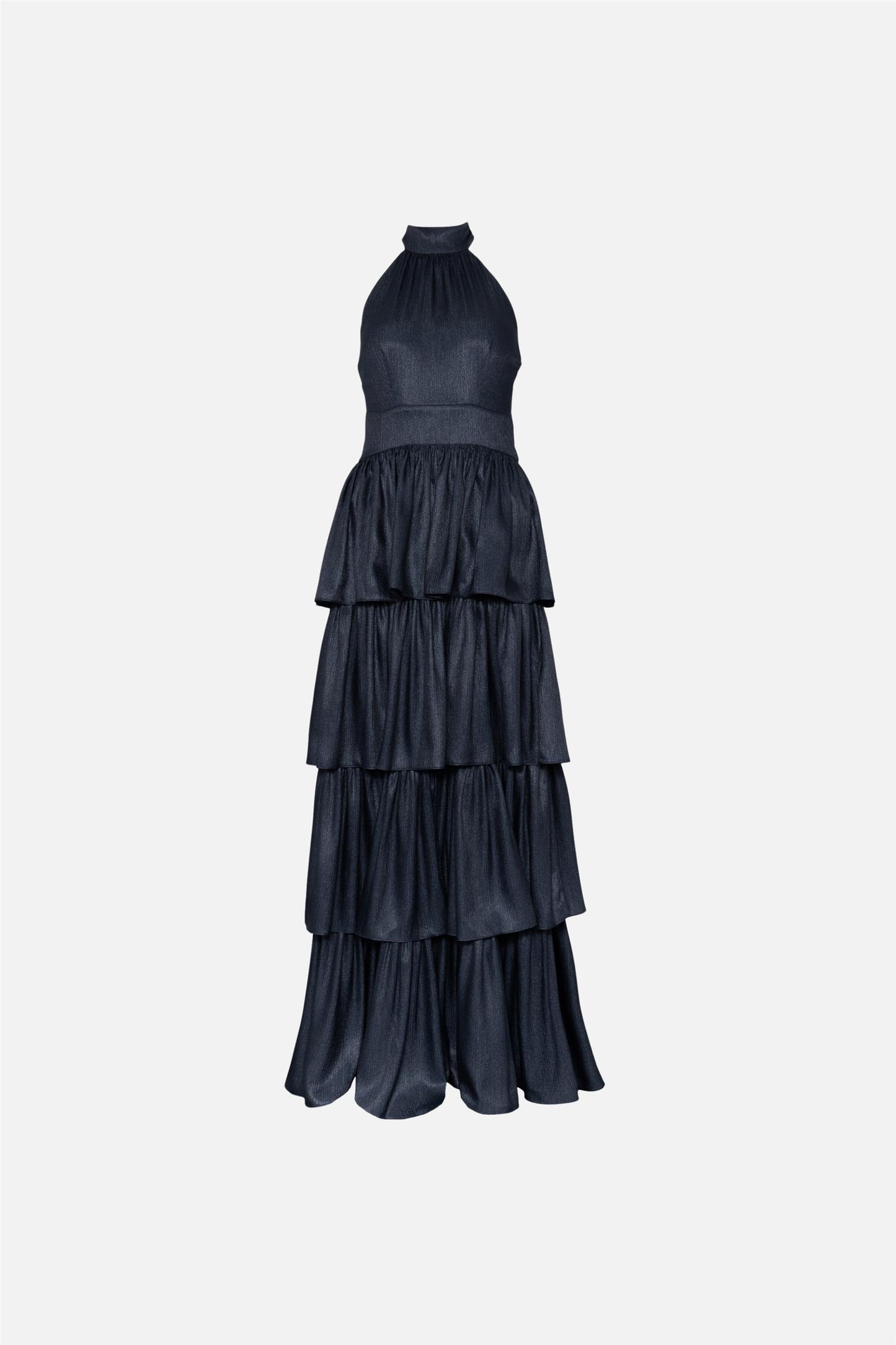 Angel Open Back Maxi Dress Navy