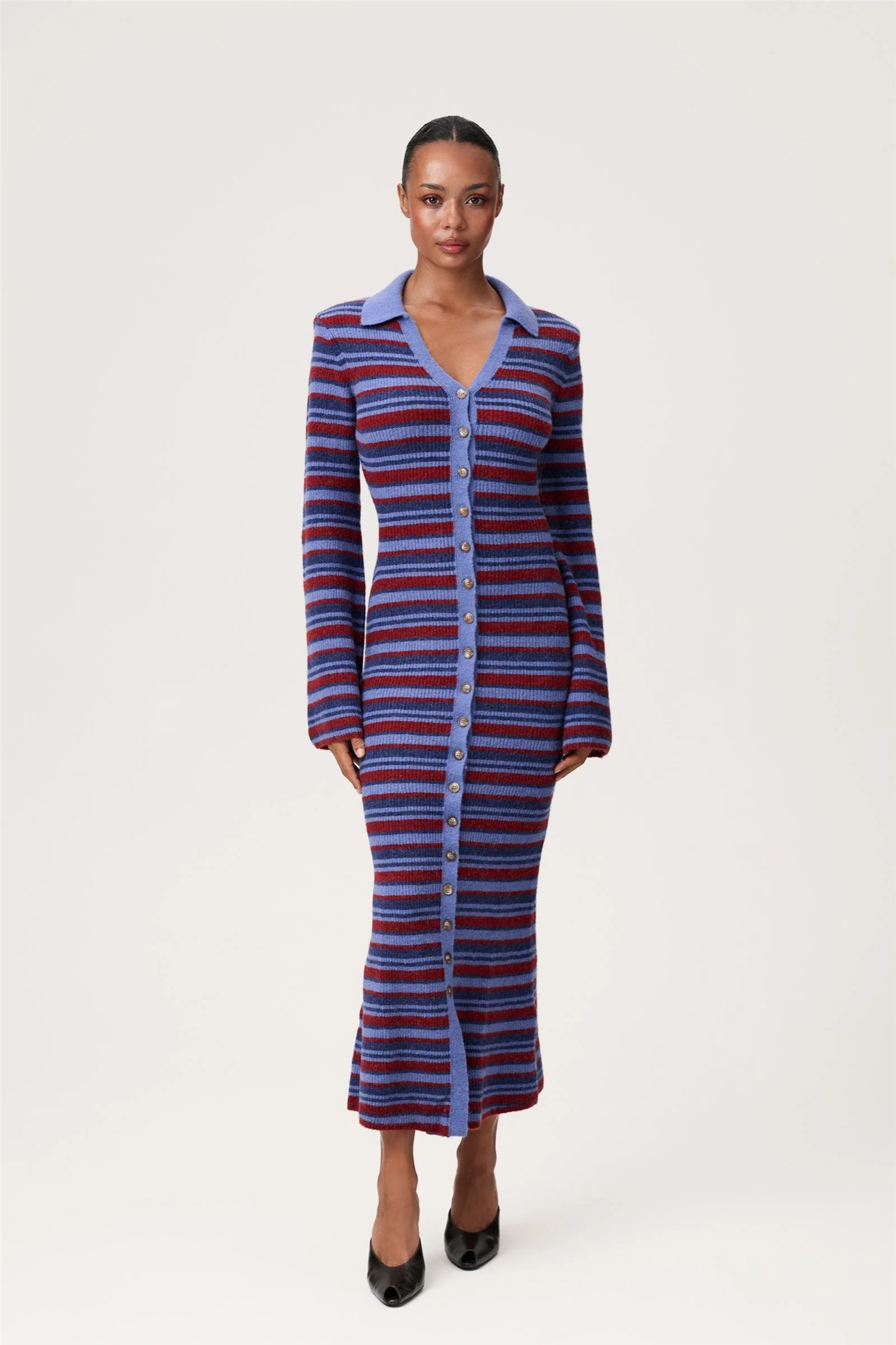 Modena Dress Pale Navy.