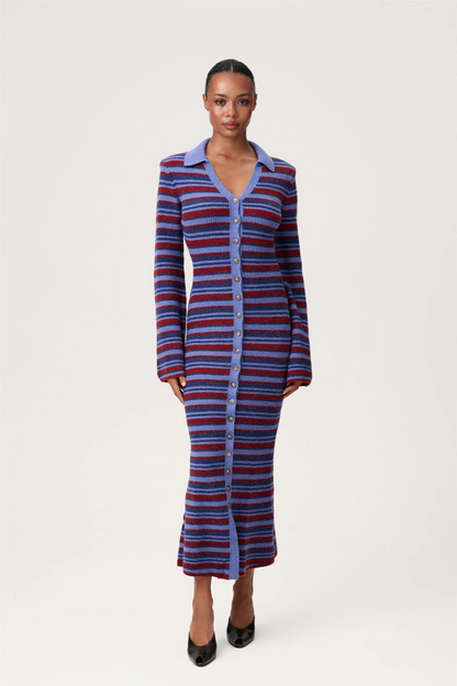 Modena Dress Pale Navy.