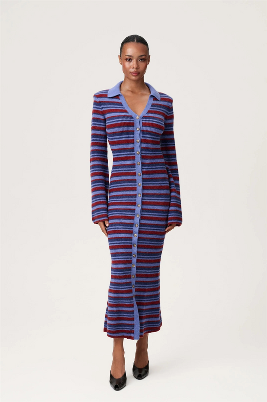 Modena Dress Pale Navy.