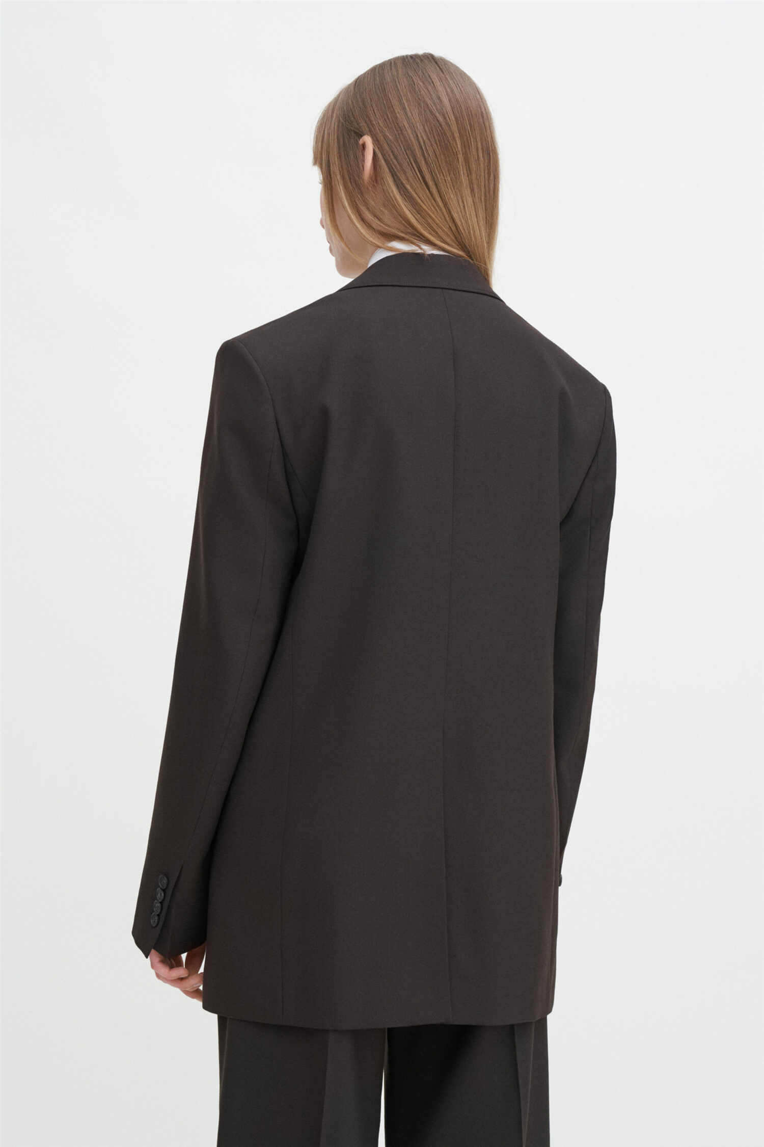 Davina Blazer Dark Chocolate.