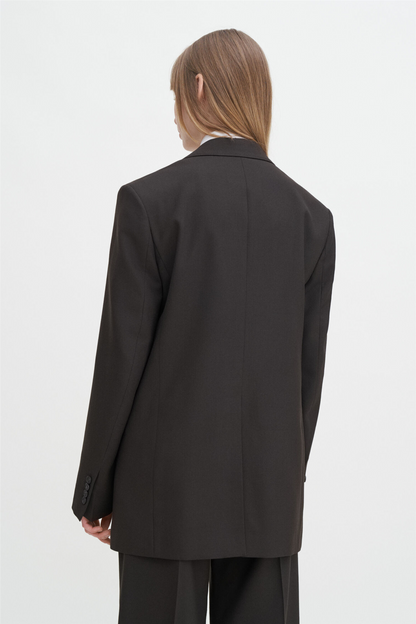 Davina Blazer Dark Chocolate.