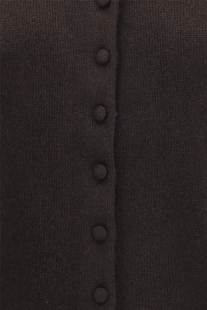 Denie Cardigan Dark Oak