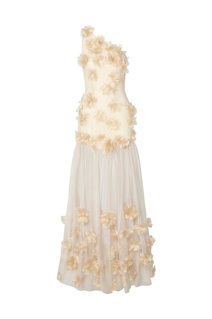 Serenity Gown Cold Beige