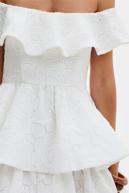 Tracy Mini Dress White