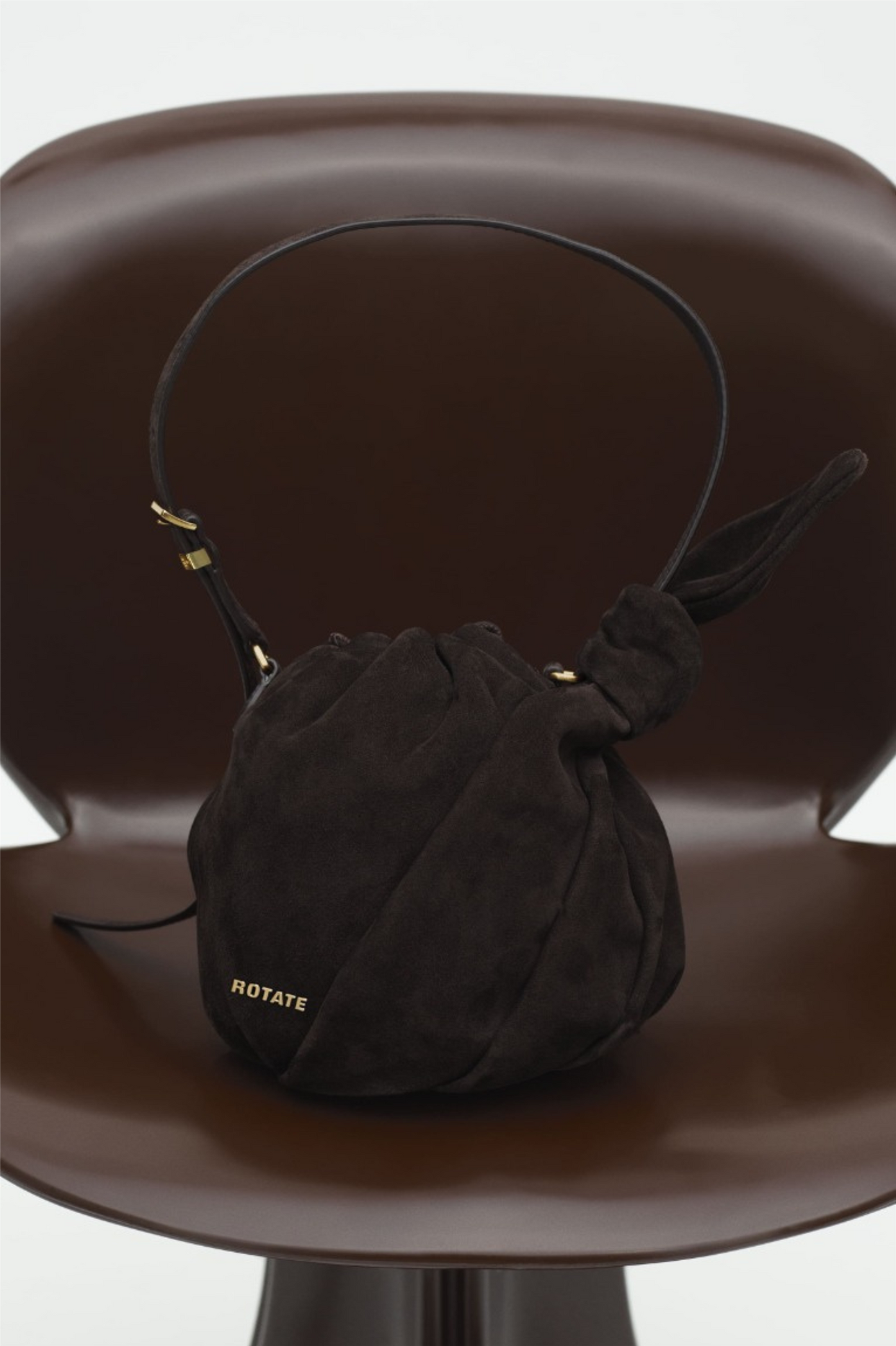 Suede Bon Bon Bag Chocolate Torte