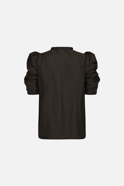AnnsofiGO Lull Blouse Coffee