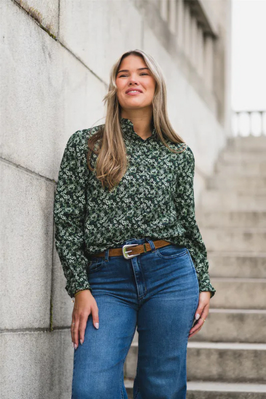 RAUSAstrid Shirt AOP Eden Flower