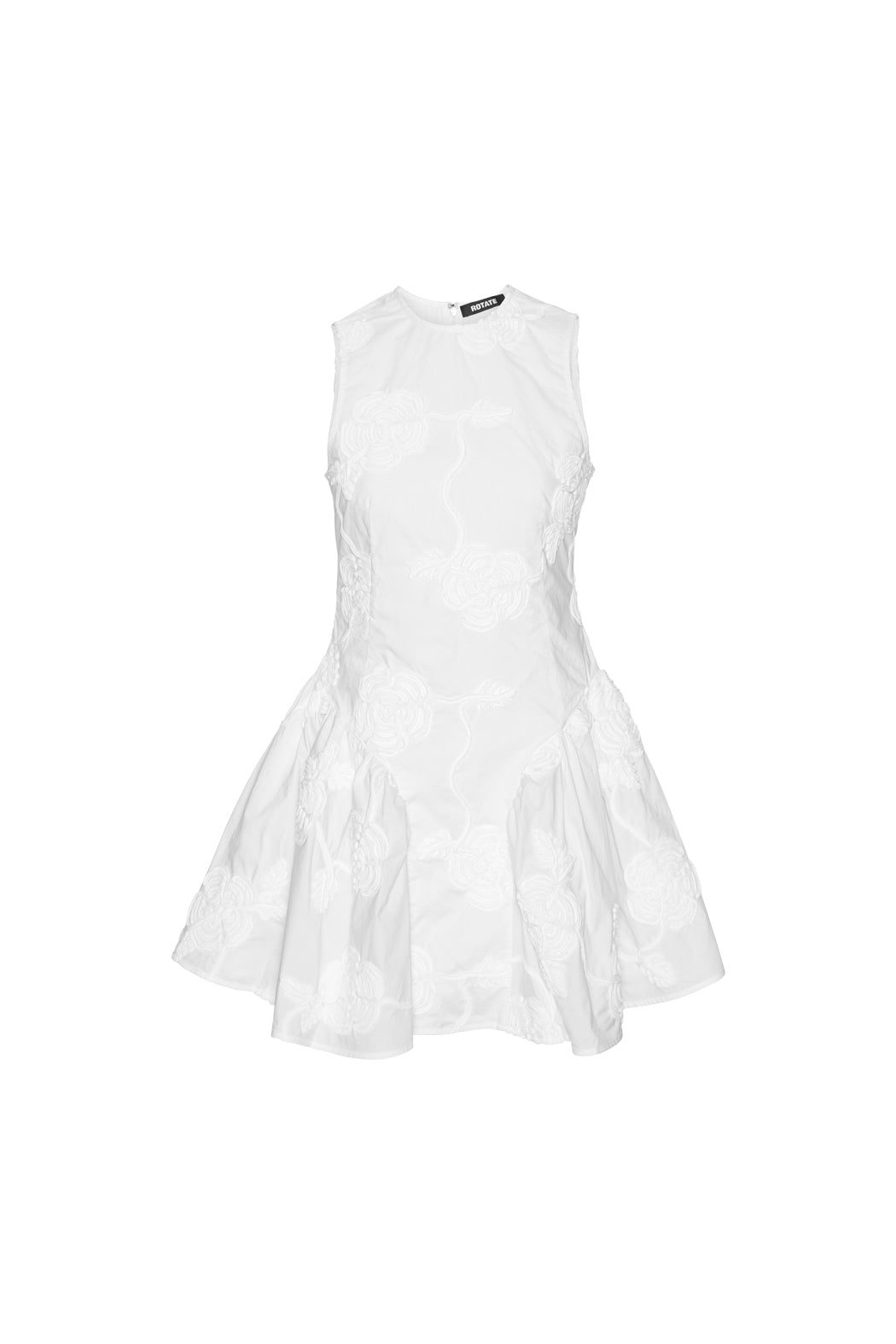 Poplin Mini Dress Bright White