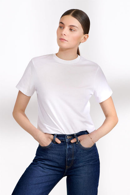 Crew-Neck Regular White