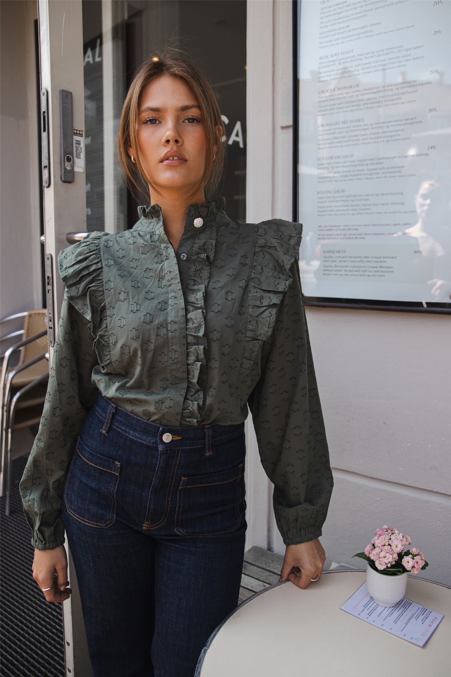 Maya Blouse Forest