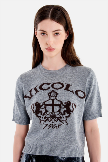 Knit Tee Grigio