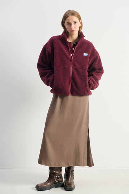 Femme Vestes Hoktown Bordeaux