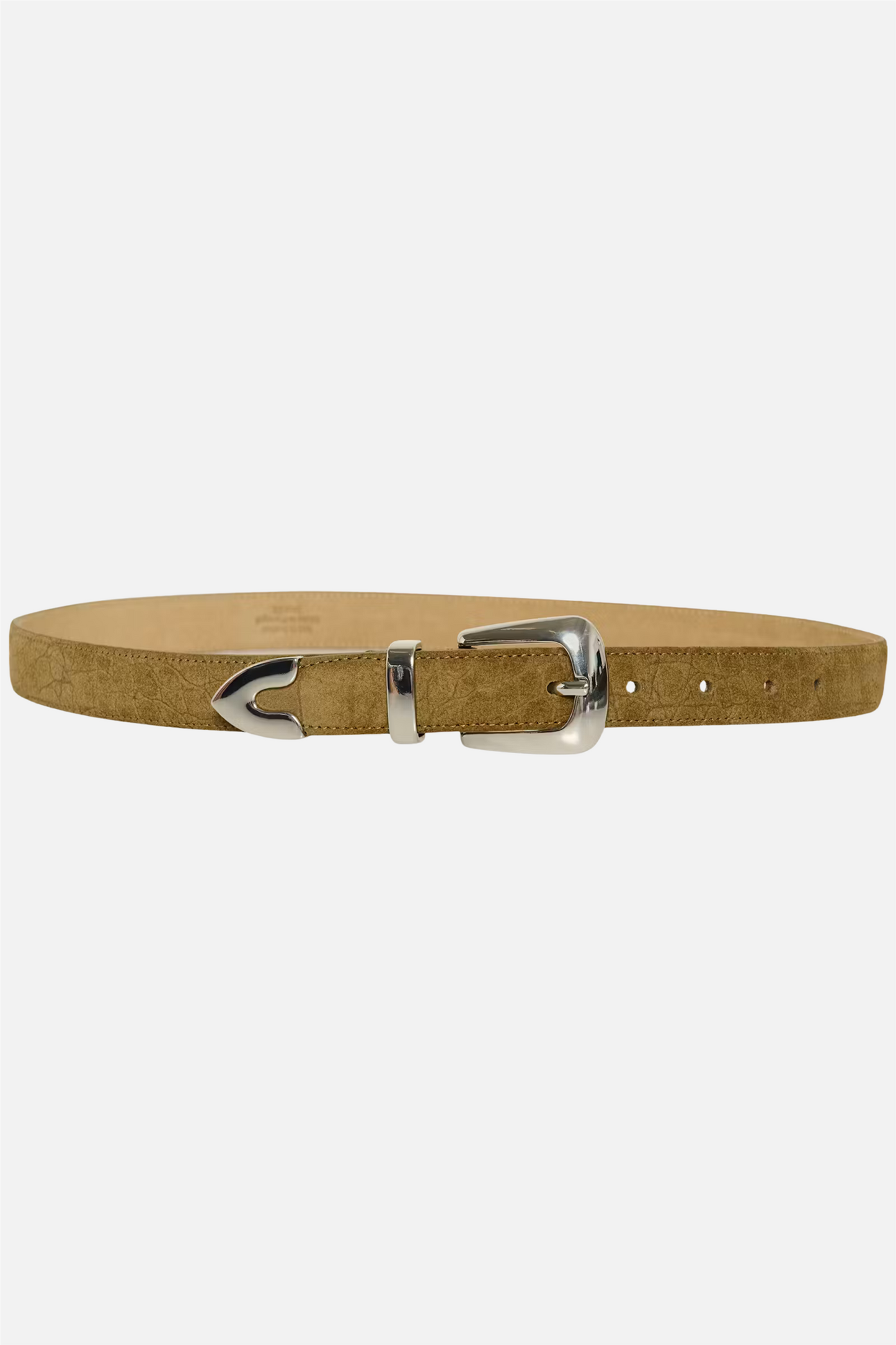 GZSuva S Croco Belt Ermine