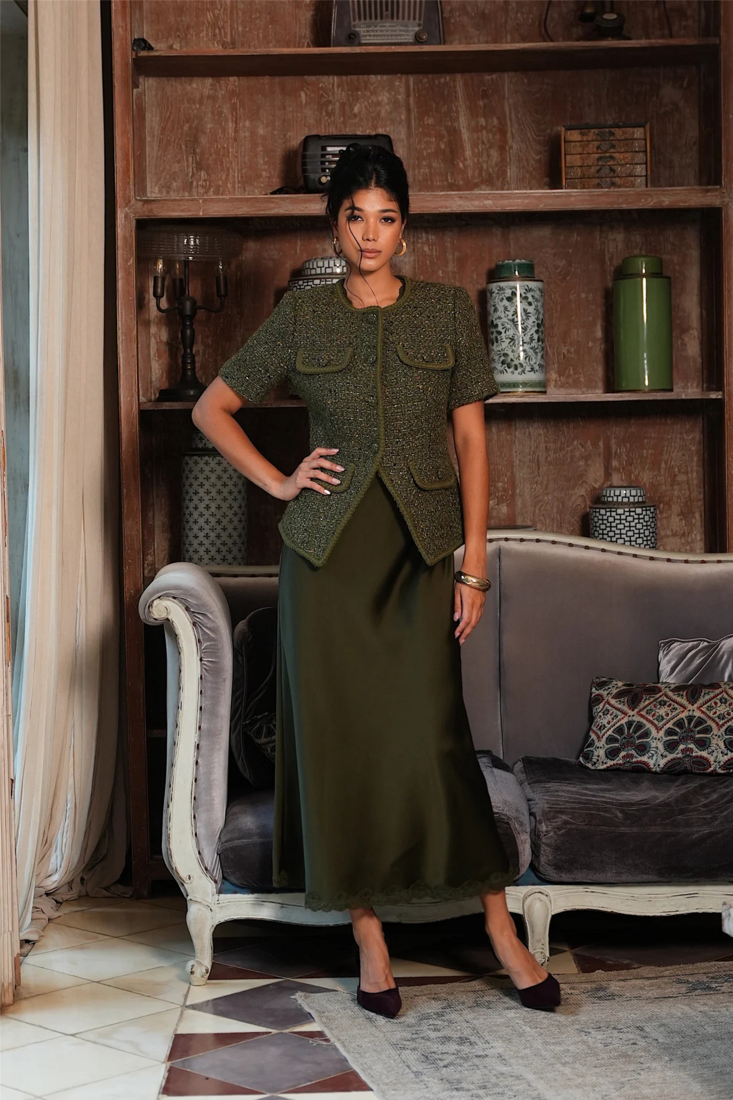 Abbot Top Khaki.