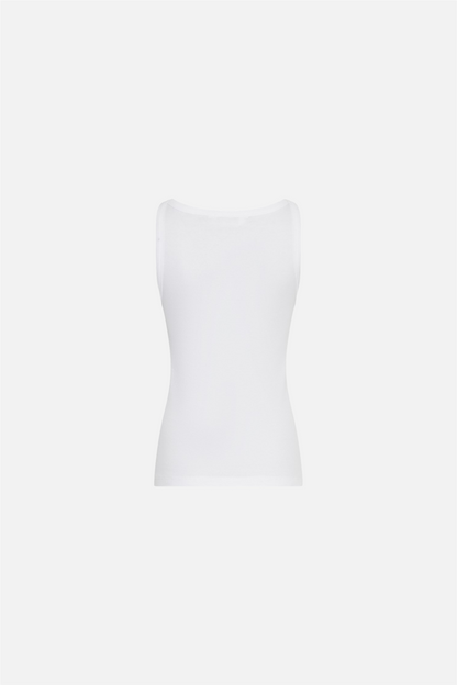 MSCHGubbe Rasmia Icon SL Top B White Black