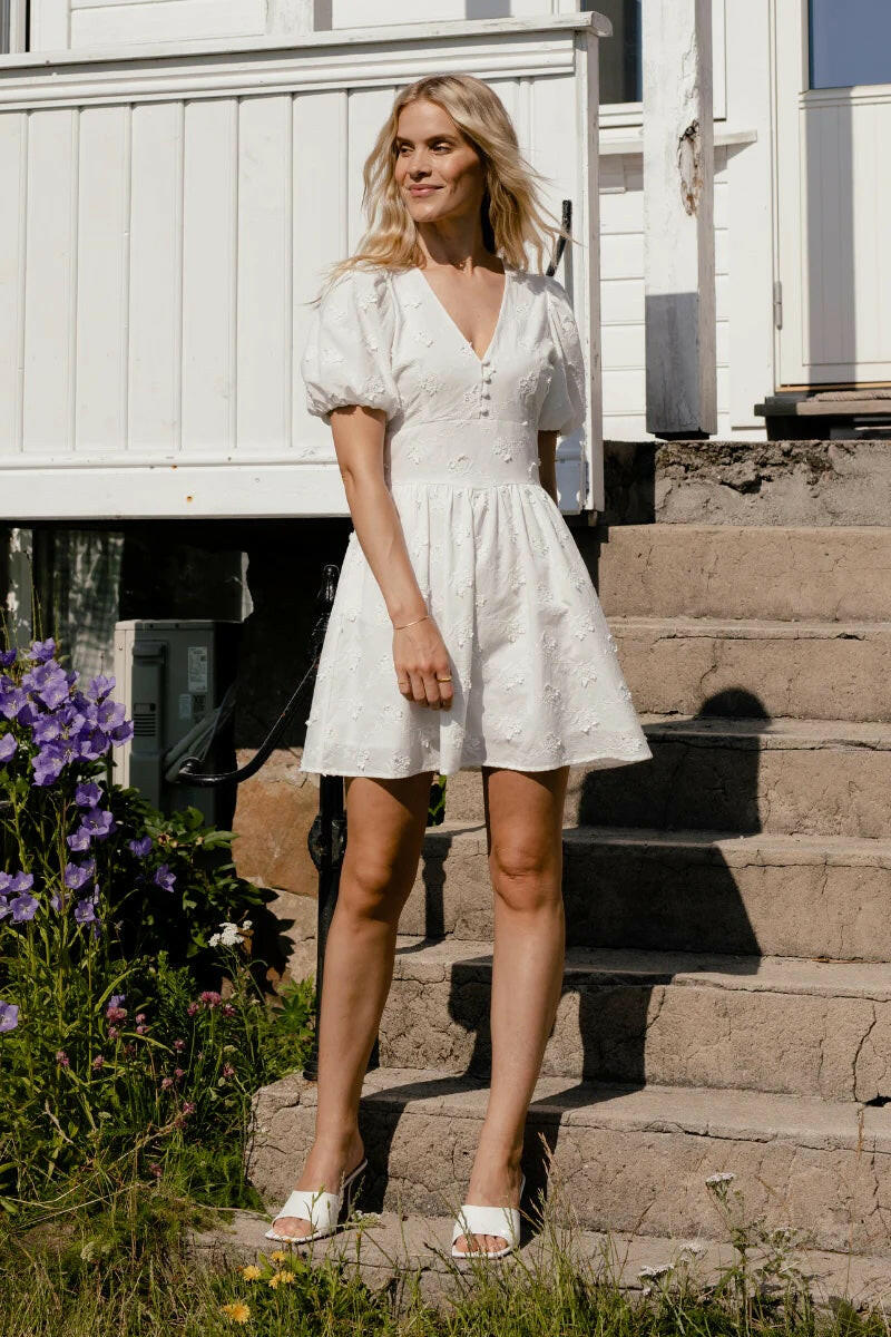 Zoey Dress White.