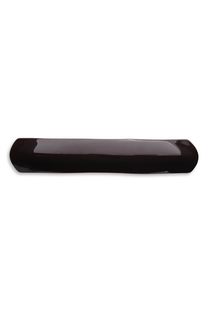 Curved Bone Clip Brown
