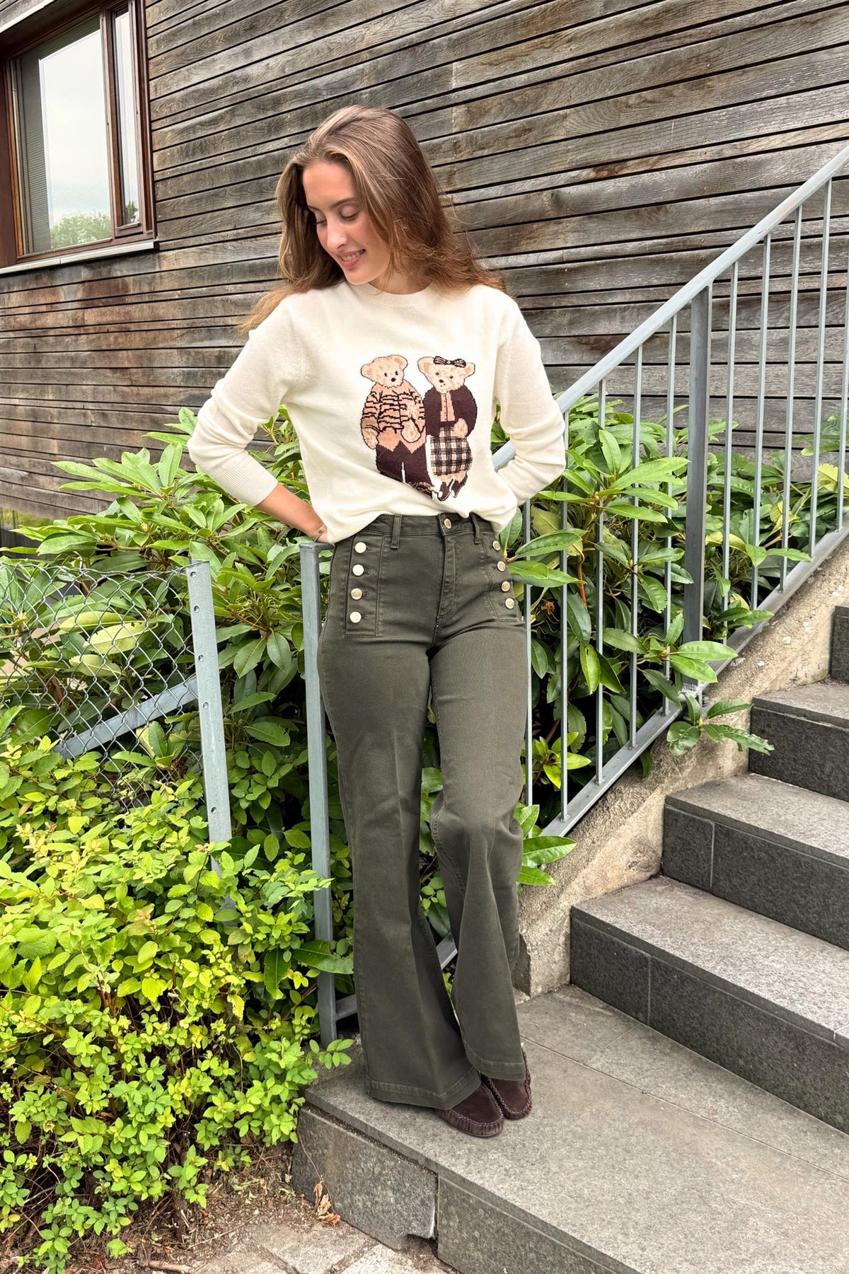 Giudith Jeans Militare.