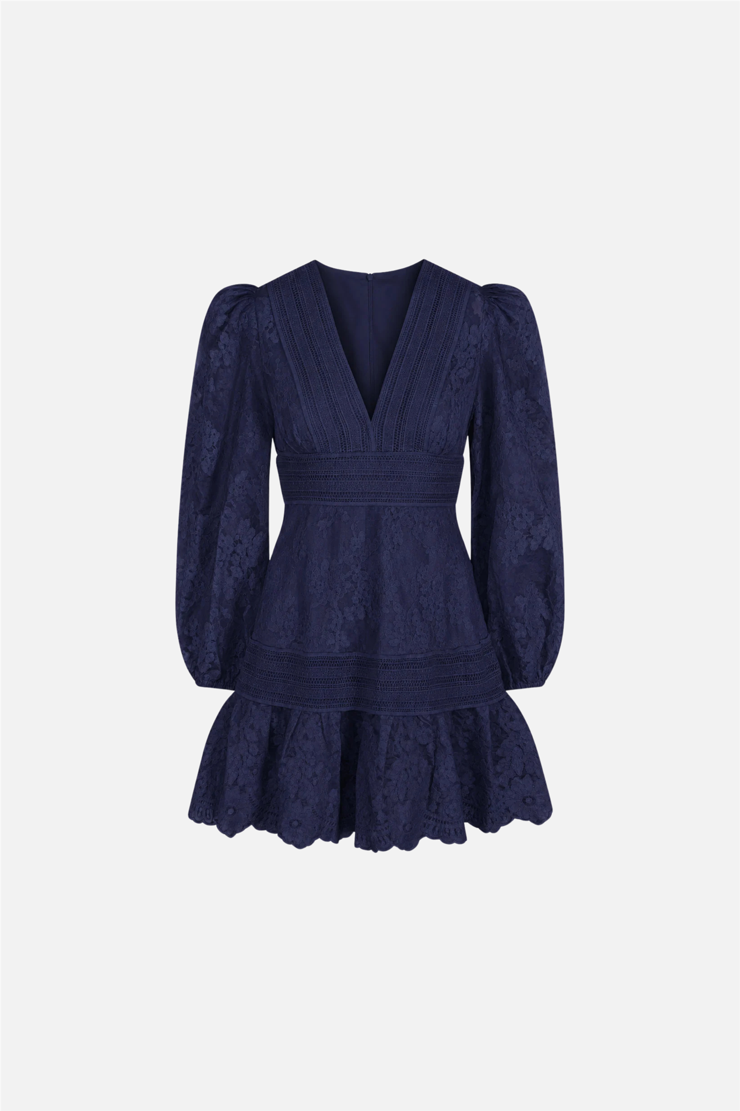 Castle Lace Dress Midnight Blue.