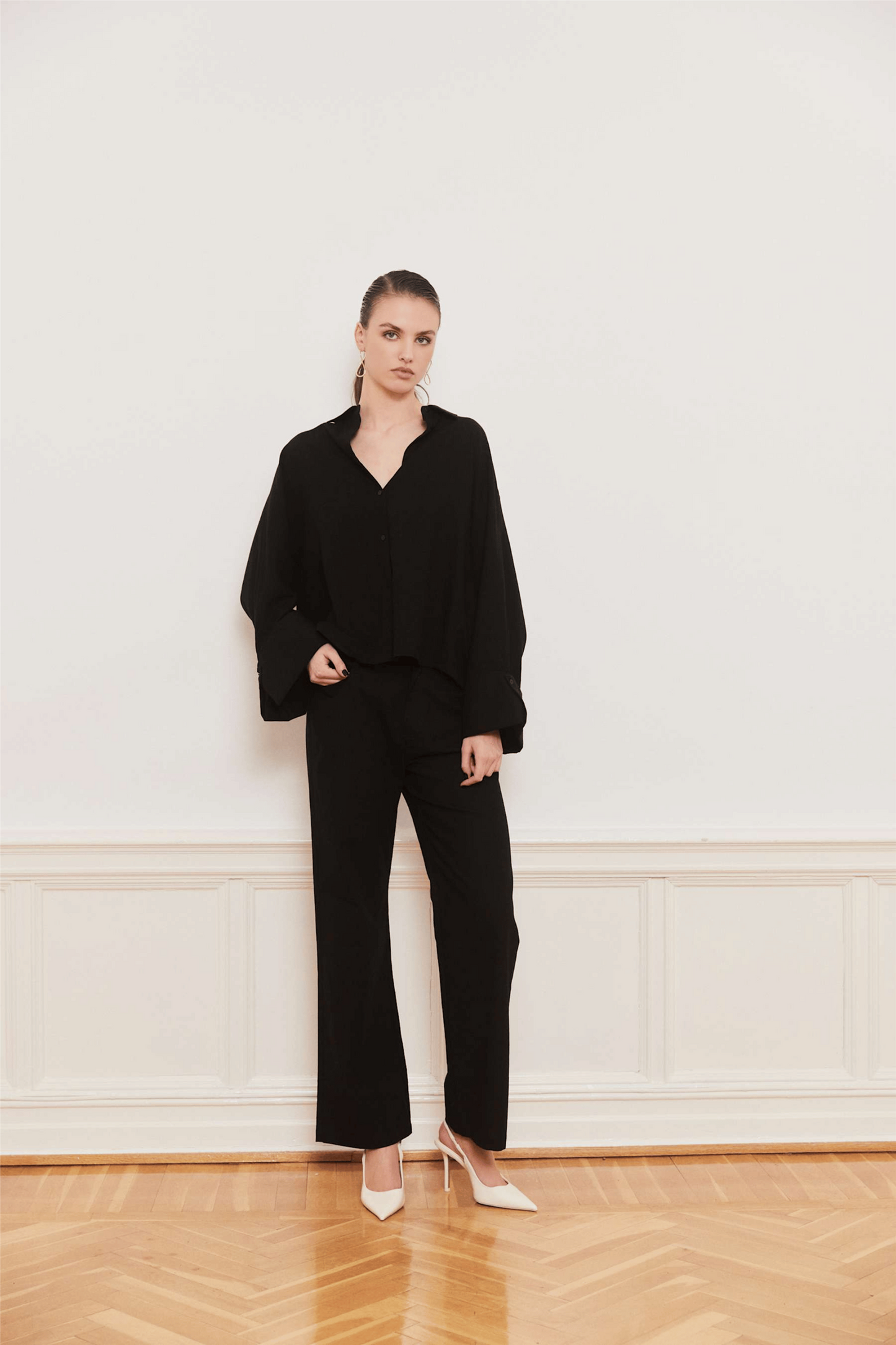 Reign Linen pants Black