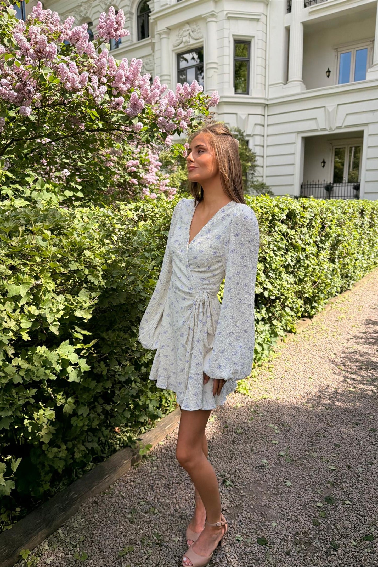 Portofino Mini Dress Lavender Rose