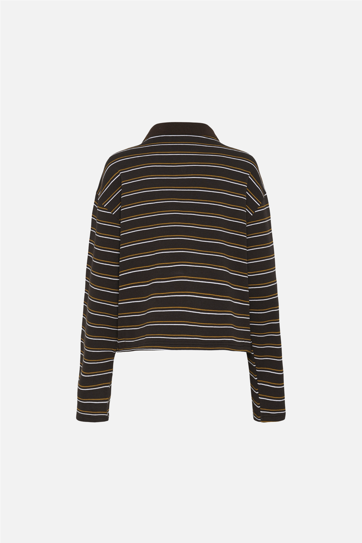 GZpilova LS polo tee Ganache Striped.