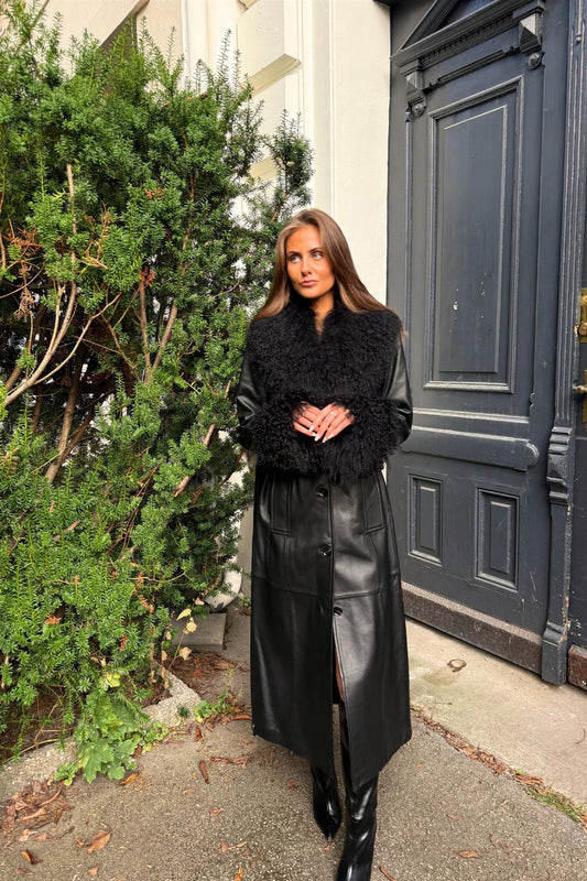 Monica Coat Black