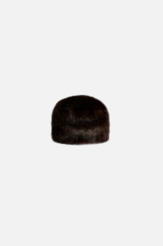 Ozzy Pillerbox Hat Dark Brown.