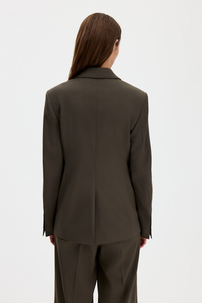 Deliah blazer Dark Moss Green
