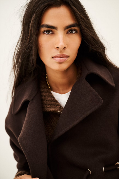 Kam Coat Chocolat