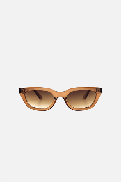 Nove Cat Eye Transparent Coffee